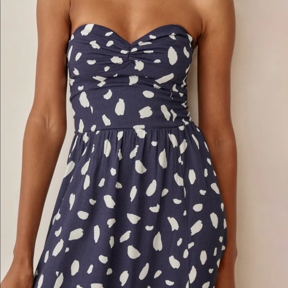 Reformation Aymeline Dress Splatter - Picture 2 of 5